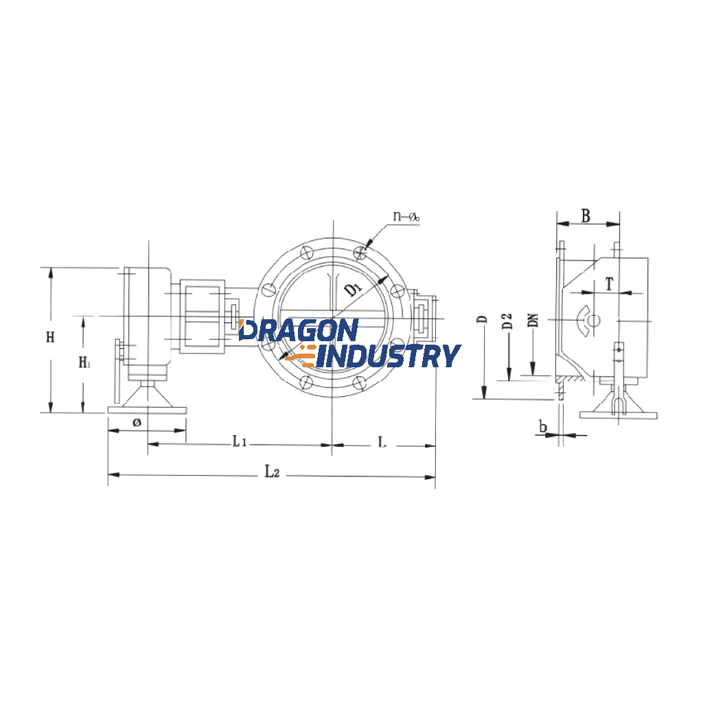 SWb type manual butterfly valve