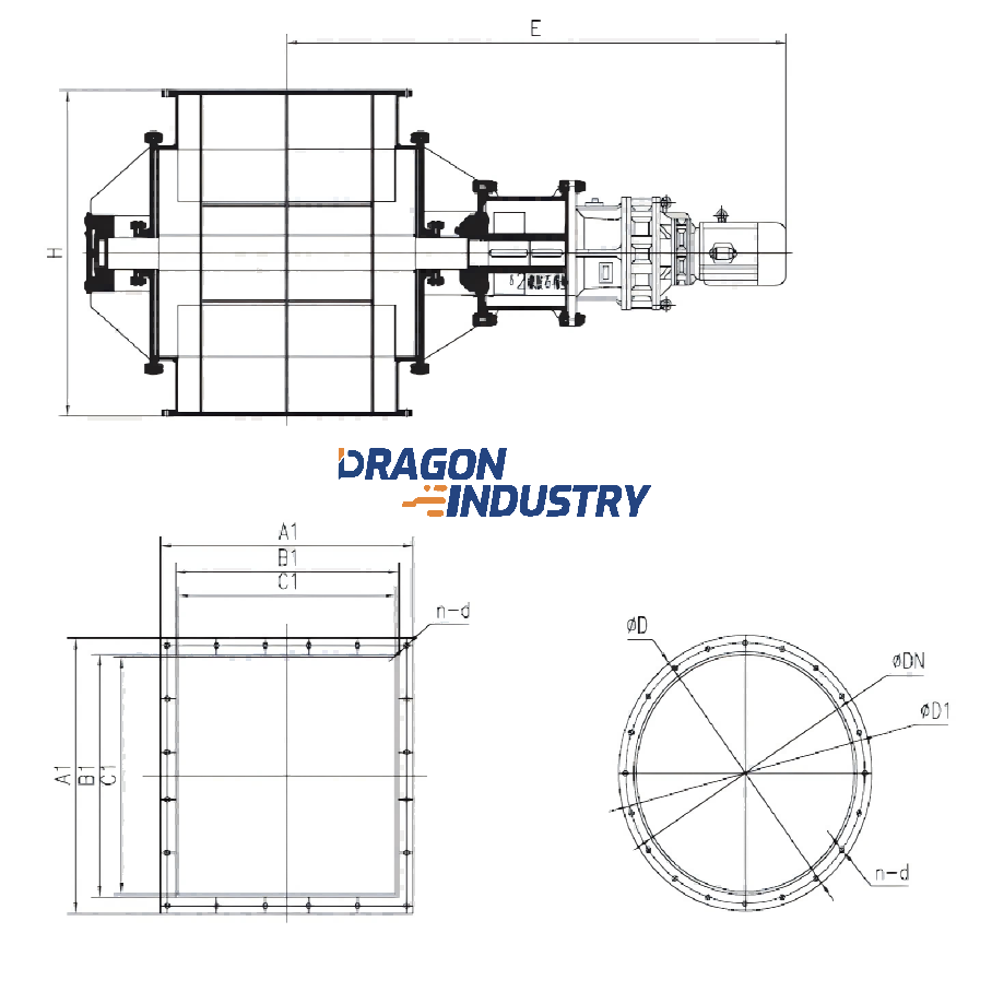 DXV-F (Y) star ash remover valve