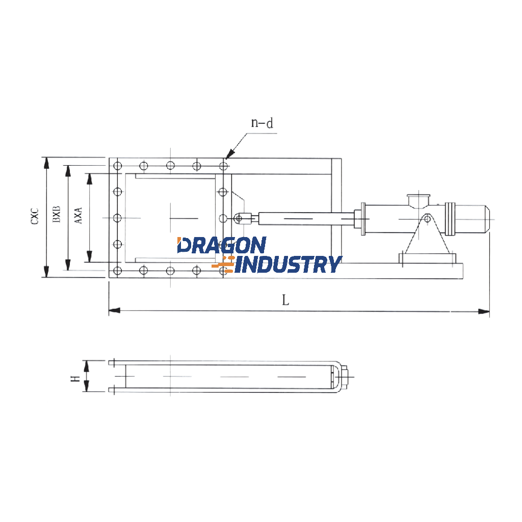 Electrohydraulic push rod plate gate valve