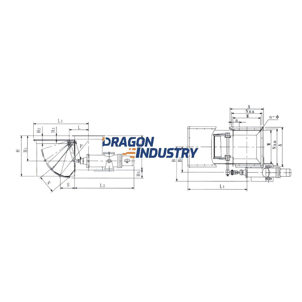 Electrohydraulic dynamic fan gate